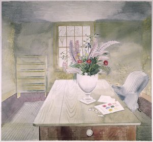 Garden Flowers on a Cottage Table